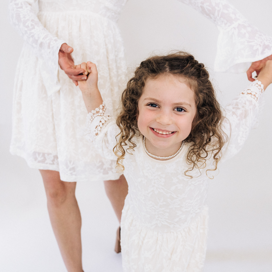 Ivory Lace Dress