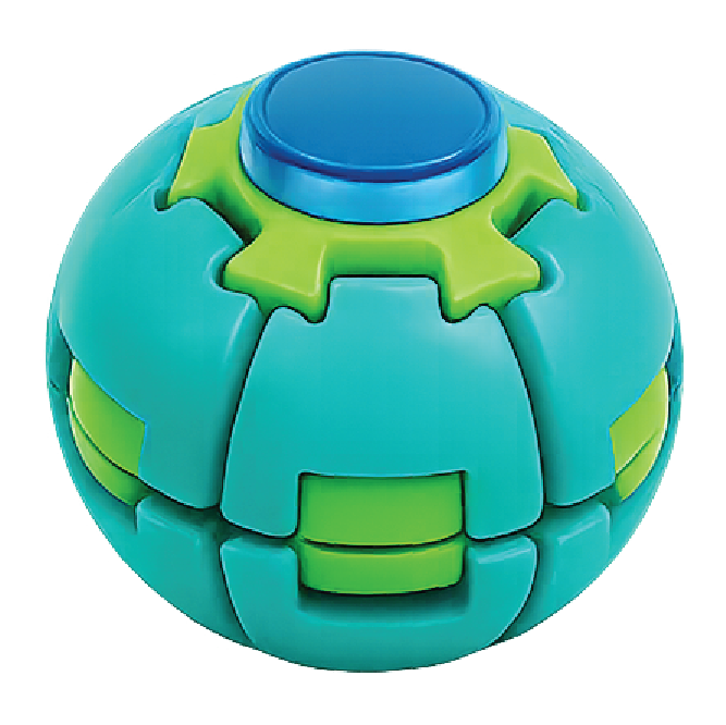 Power Spin Squeeze Fidget Ball