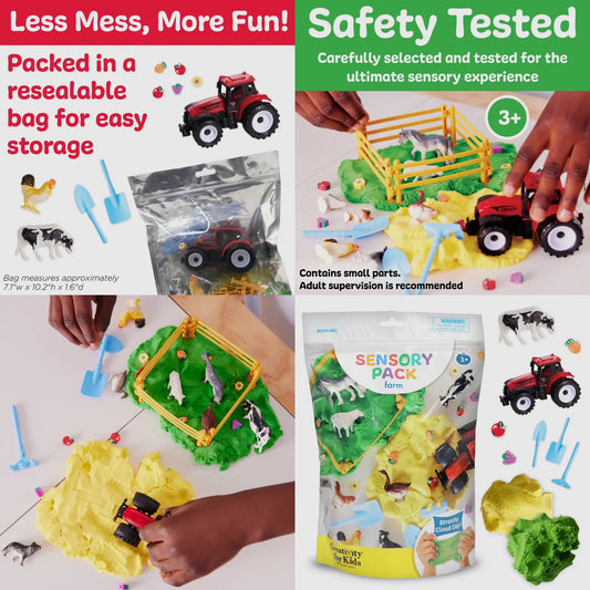 Sensory Packs On the Go Play Set for Kids