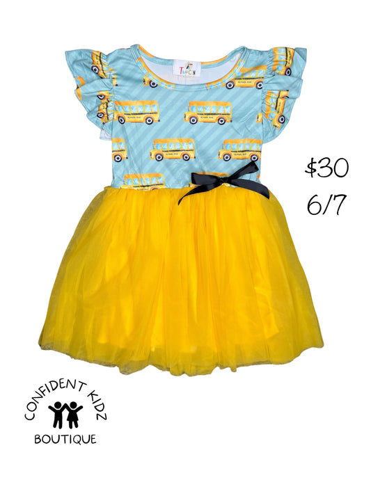 School Bus Tulle Dress