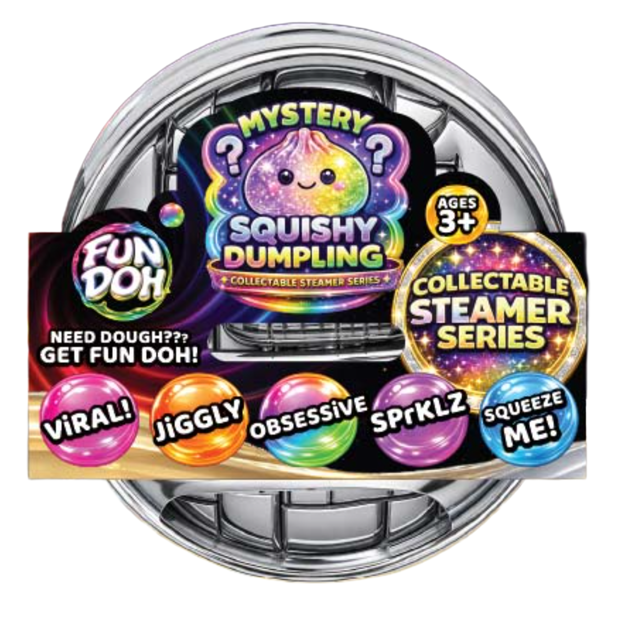Mystery Dumpling Squishies - Collectable Steamers