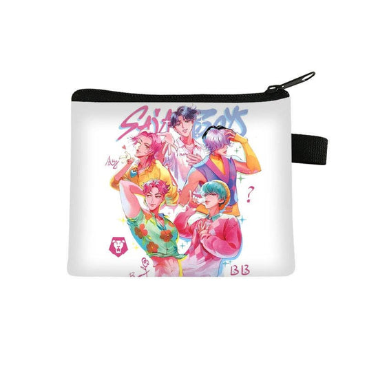 K - P 0 P demon hunters mini coin purse wallet