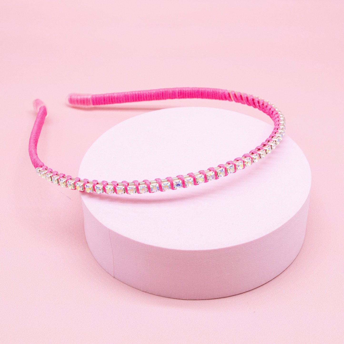 Thin Rhinestone Headbands for Kids Girls