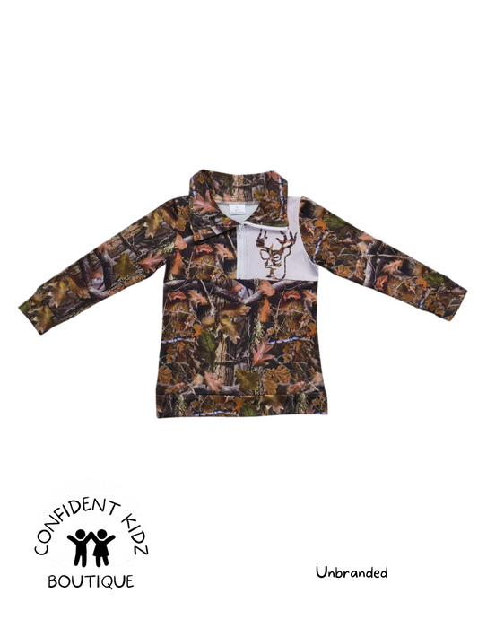 Camo Pullover Deer