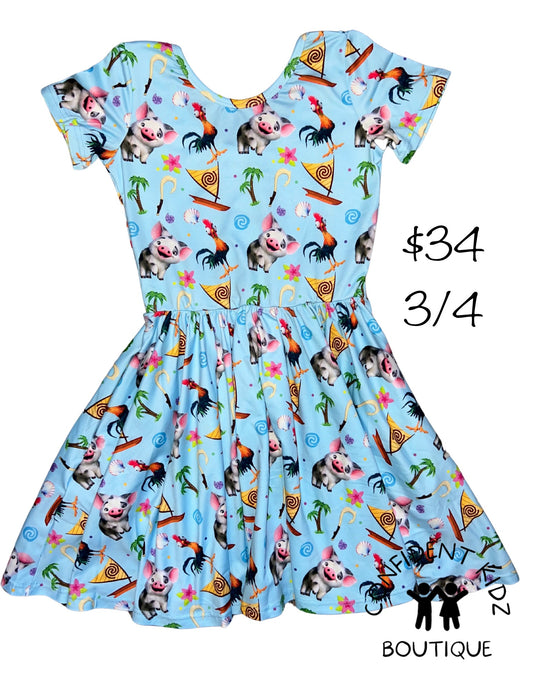 Moana friends dress