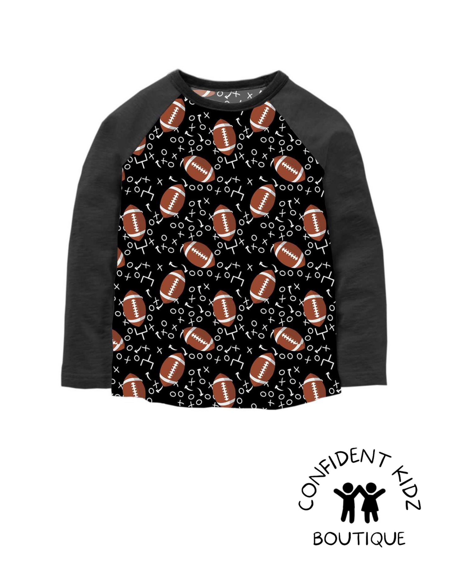 Football Long Sleeve Bamboo Shirts