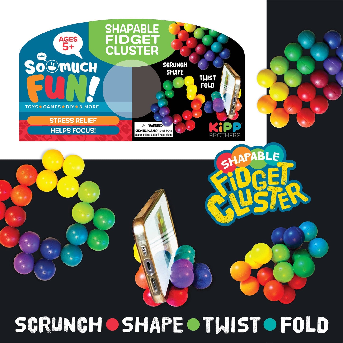 Fidget Cluster Shape Toy