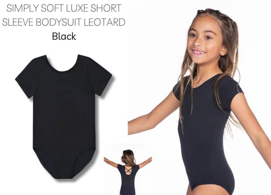 Black Simply Soft Leotard