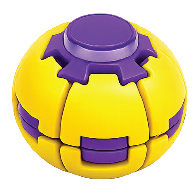 Power Spin Squeeze Fidget Ball