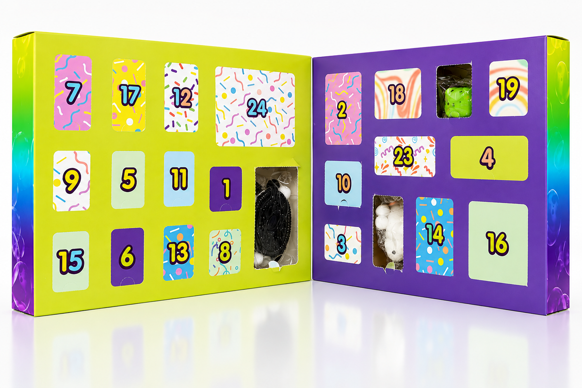 Taba Squishies® Fidget Toys 24-Day Advent Calendar (24pc)