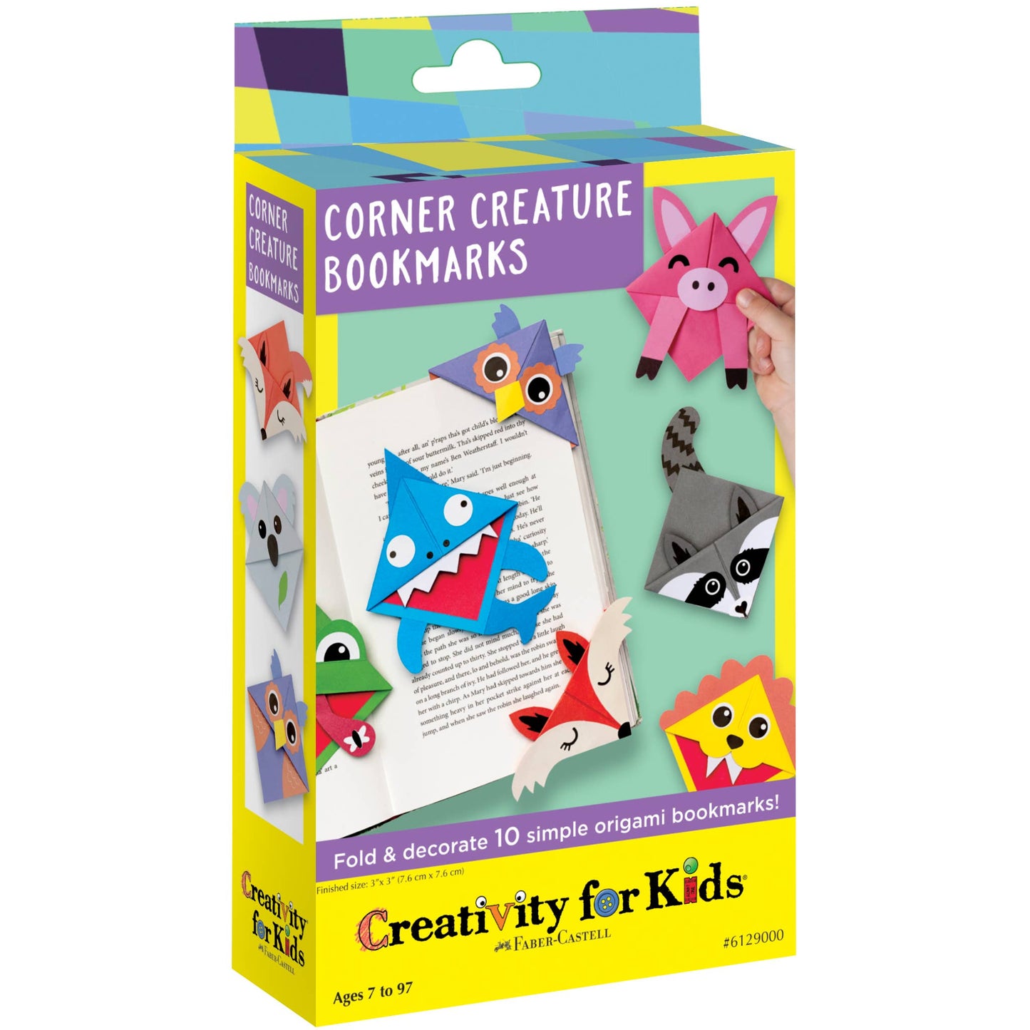 Corner Creature Bookmarks Mini Kit - DIY Craft for Kids