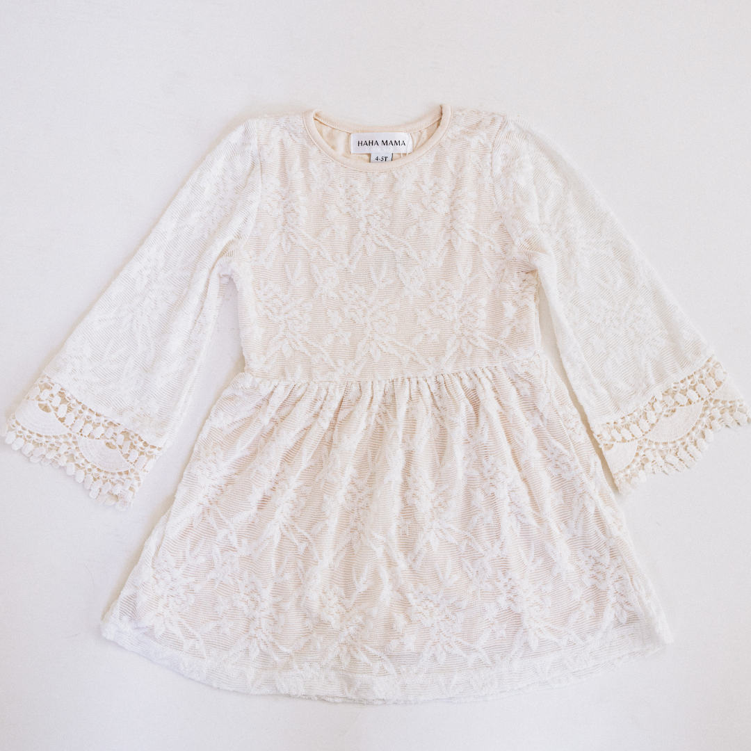 Ivory Lace Dress