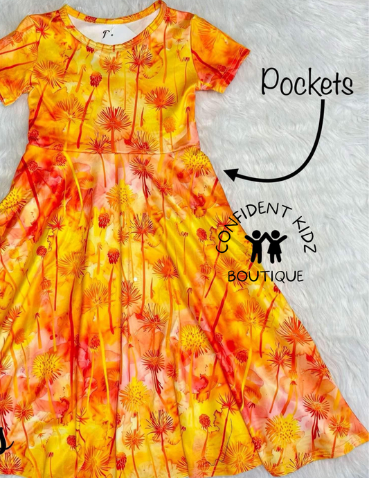 Dandelion Maxi Pocket Dress