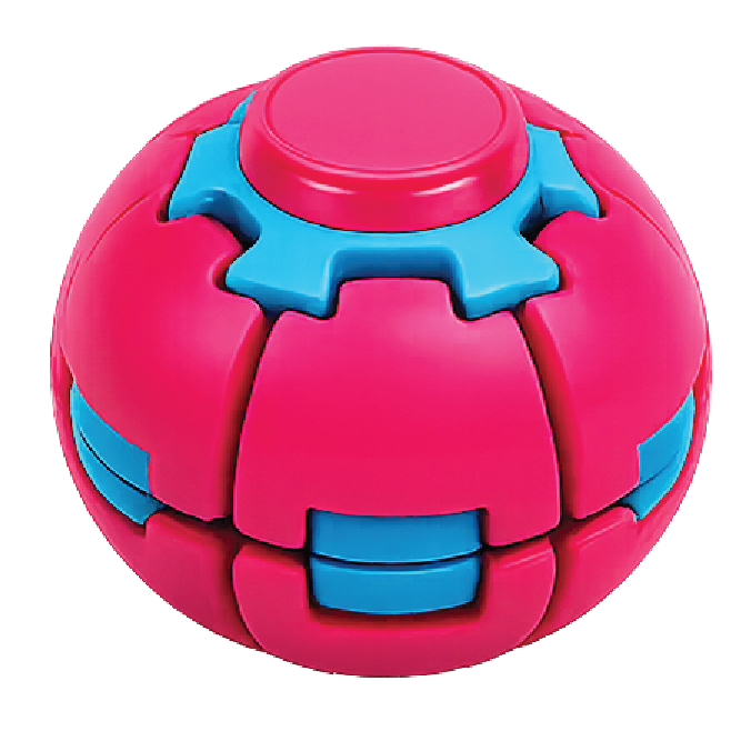 Power Spin Squeeze Fidget Ball
