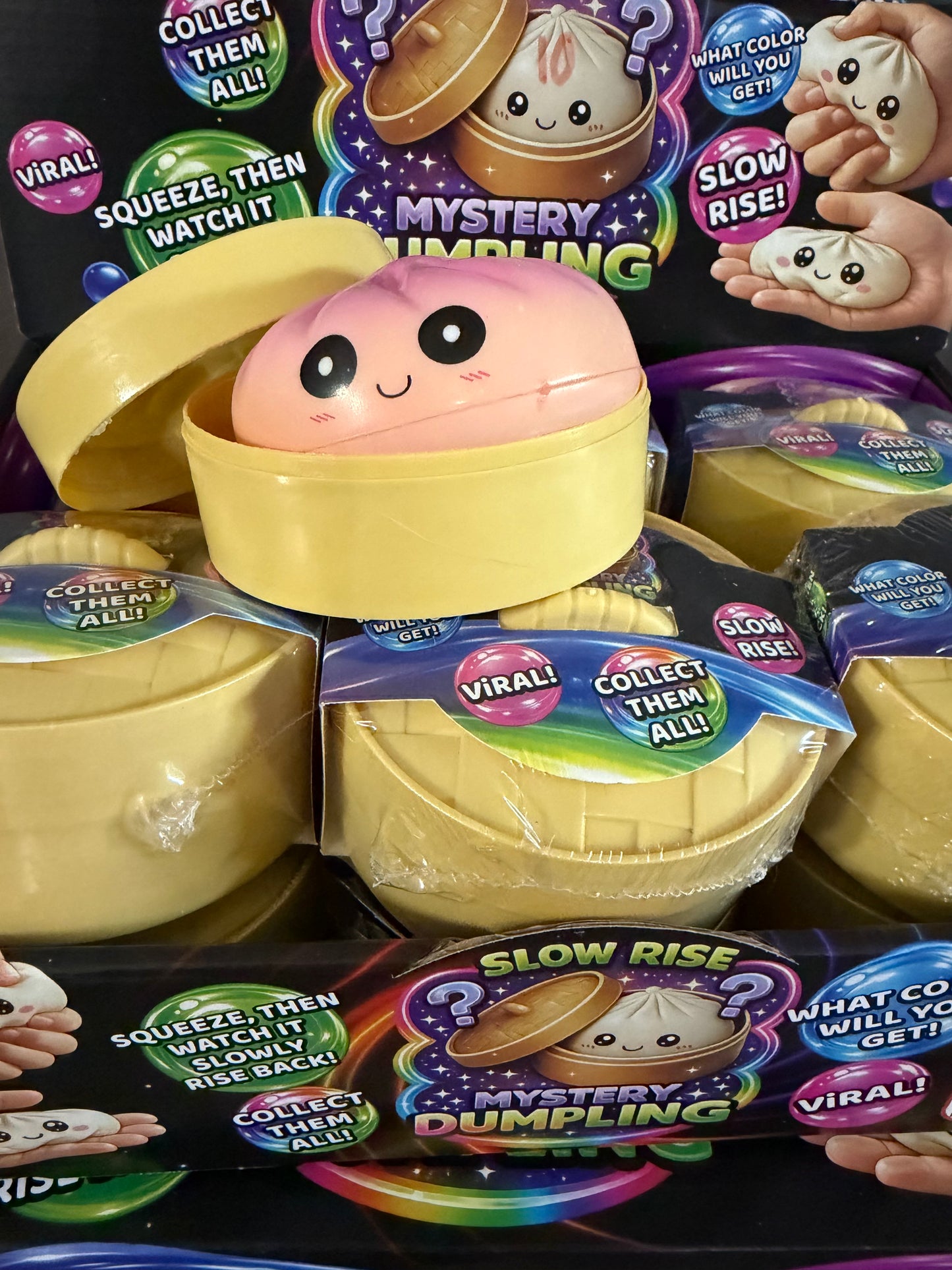 Fun Doh Mystery Slow Rise Dumpling Squish Toy