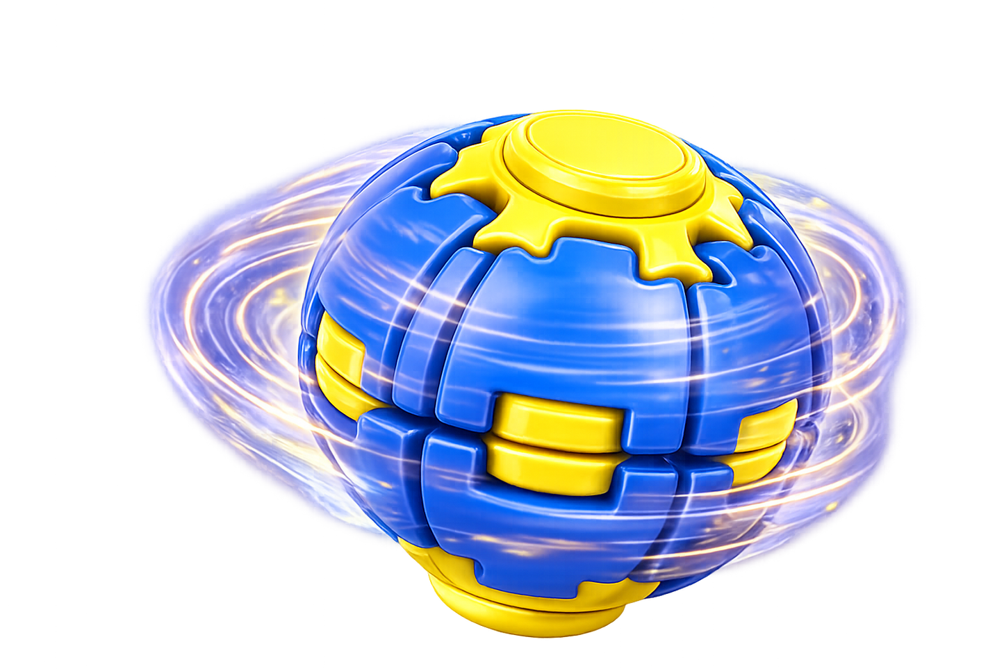 Power Spin Squeeze Fidget Ball