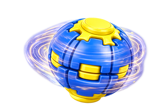 Power Spin Squeeze Fidget Ball