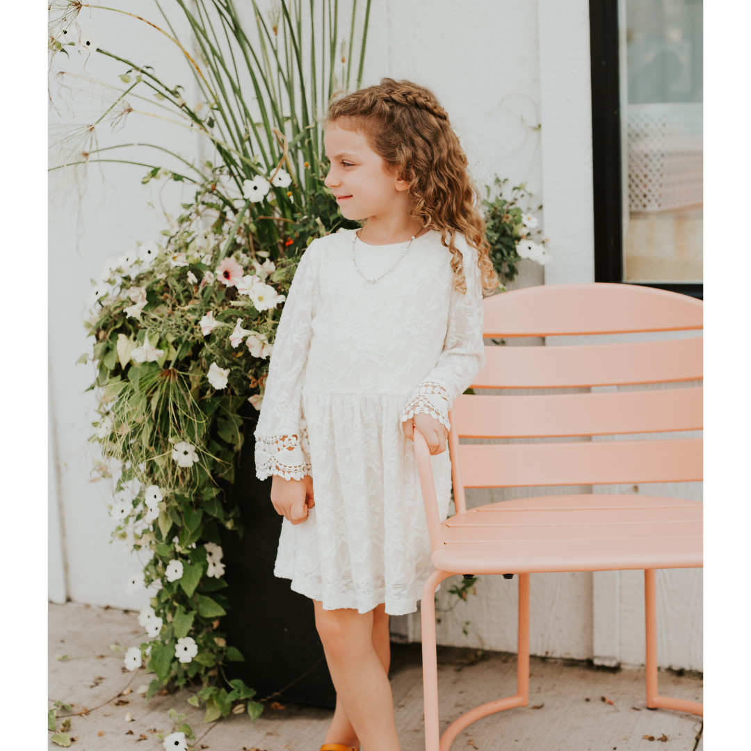 Ivory Lace Dress