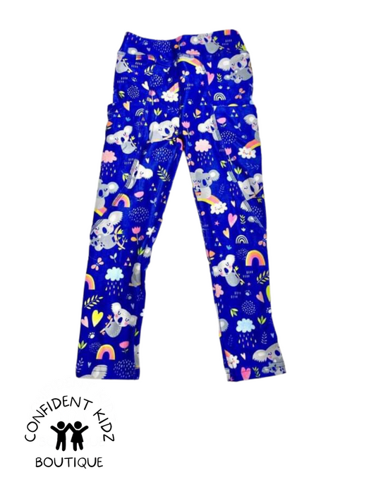 Koala Rainbow Leggings