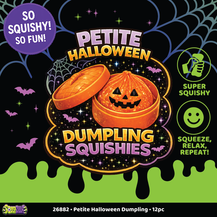 Mini Spooky Halloween Squishy Dumpling