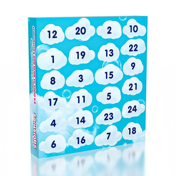 Sept Pre-order - Sugar Squishies® Mini Maltose Fidget Toys 24-Day Advent Countdown Calendar (24pc)