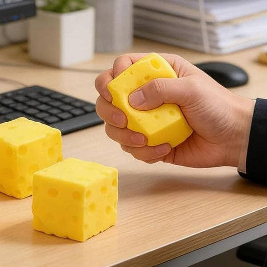 Cheese Cube Slow-Rise Squishy