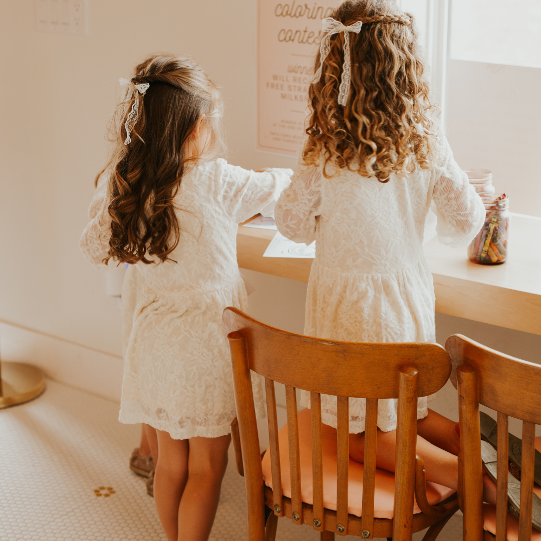 Ivory Lace Dress