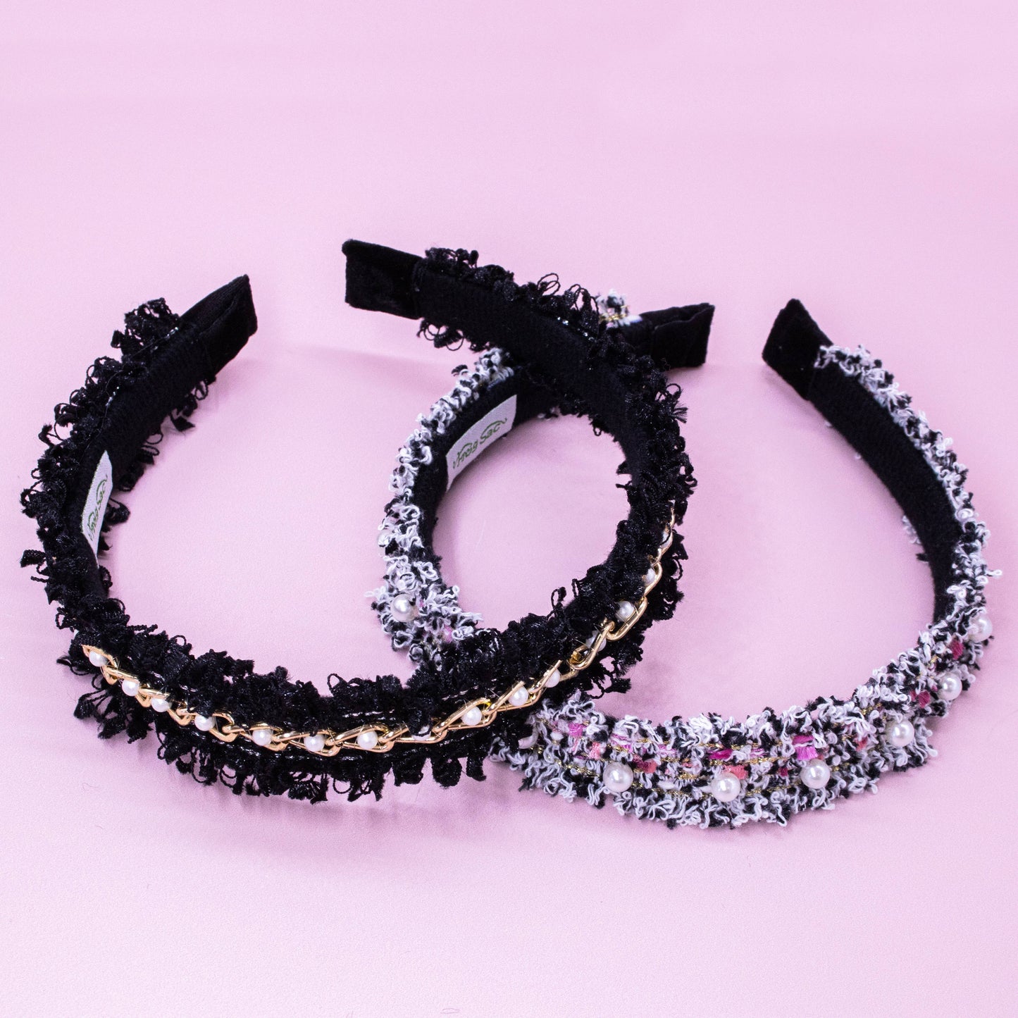 Confetti Pearl Headbands - multiple colors