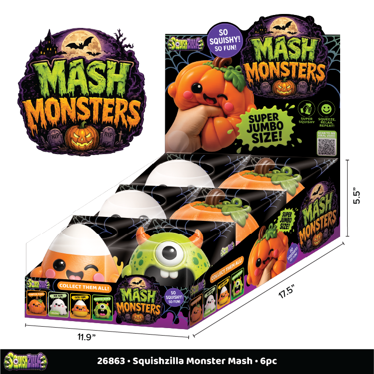 Fun Doh JUMBO Mash Monsters Squishy Fidget Toy