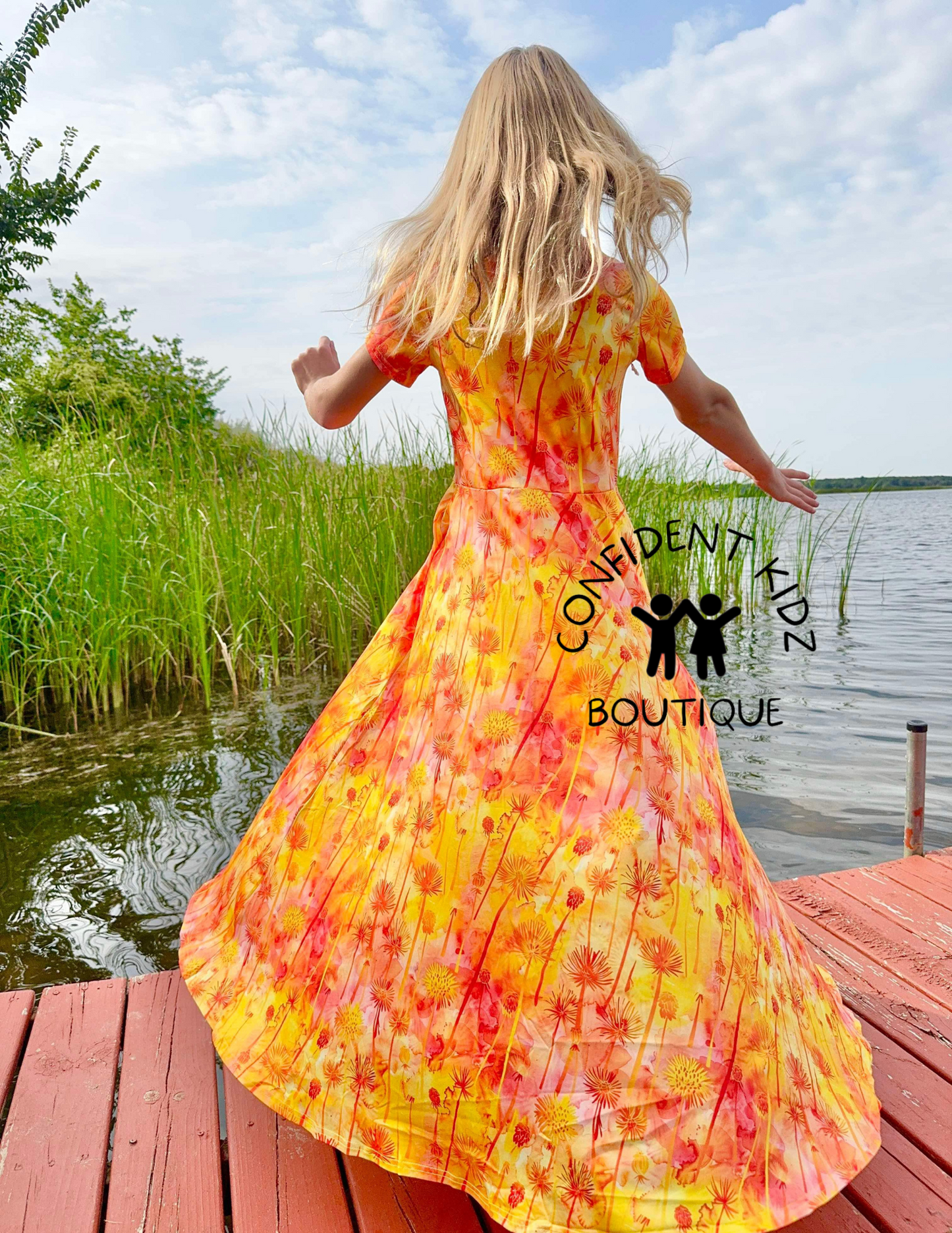 Dandelion Maxi Pocket Dress