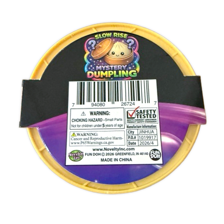 Fun Doh Mystery Slow Rise Dumpling Squish Toy