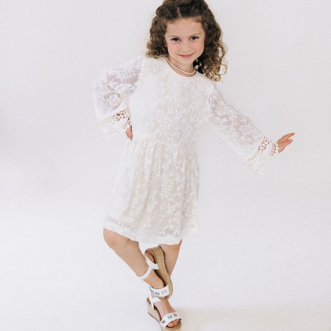 Ivory Lace Dress