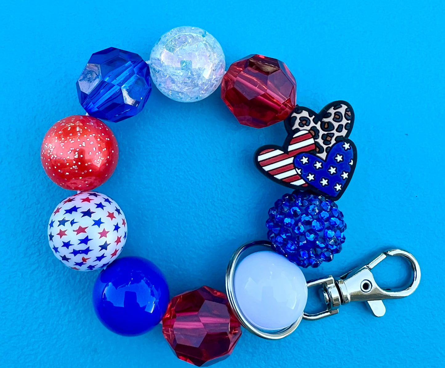 RWB Necklaces, bracelets and pens