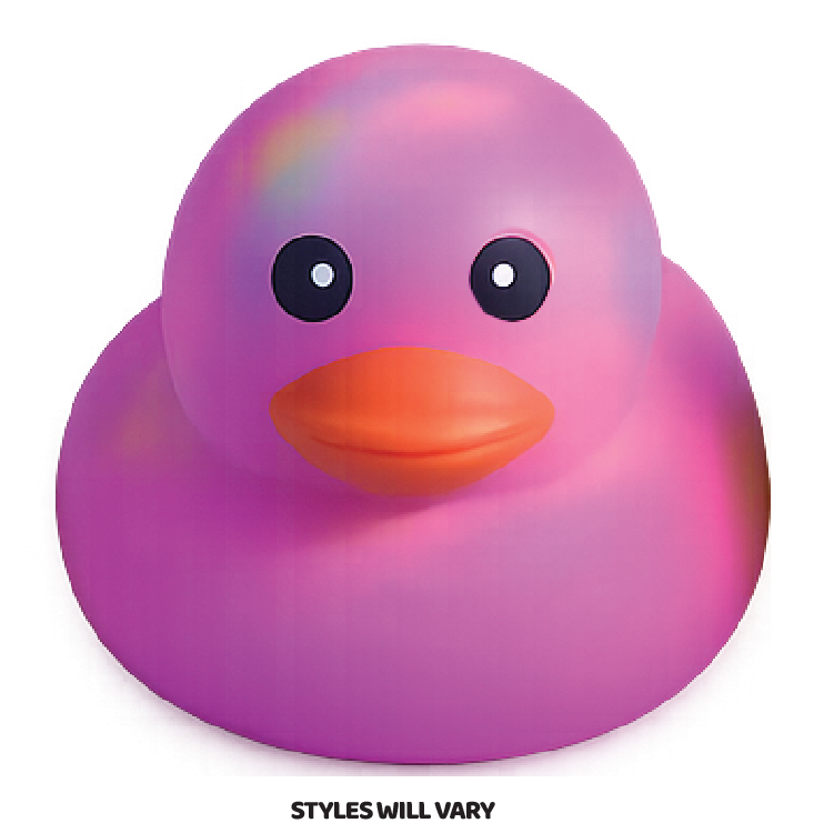 Fun Doh Squishy Tie Dye Duck Toy