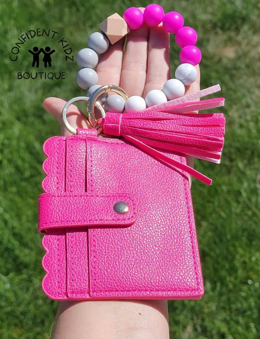 Wristlet Wallet Keychain (multiple)