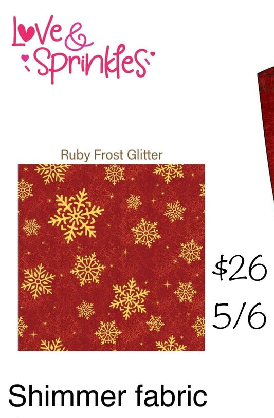 Shimmer Snowflake Holiday Leggings