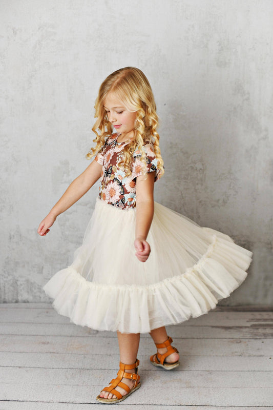 Butterfly Tulle Dress