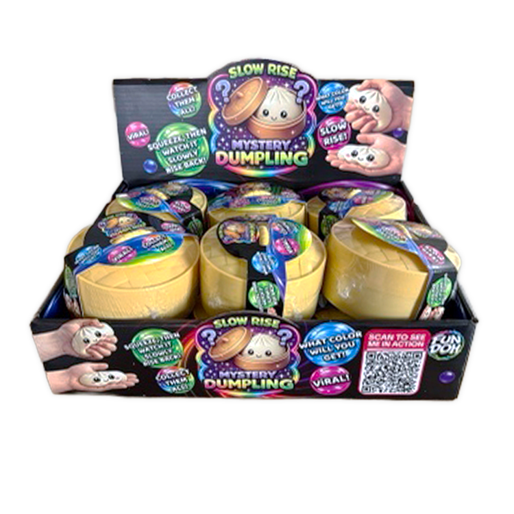 Fun Doh Mystery Slow Rise Dumpling Squish Toy