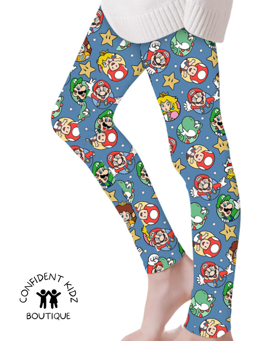 Gamer Bros Casual Cloud Soft Yoga Band Leggings