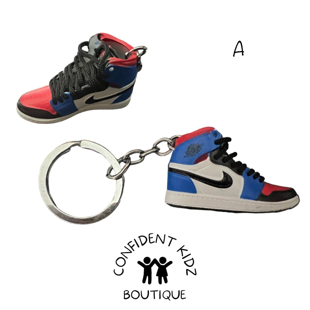 Sneaker keychains  (multiple)