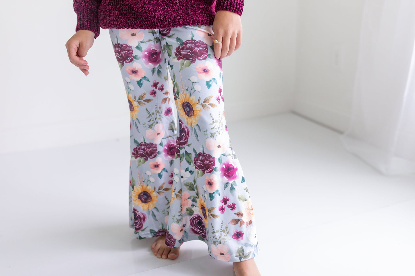 Plum Floral Sage Set