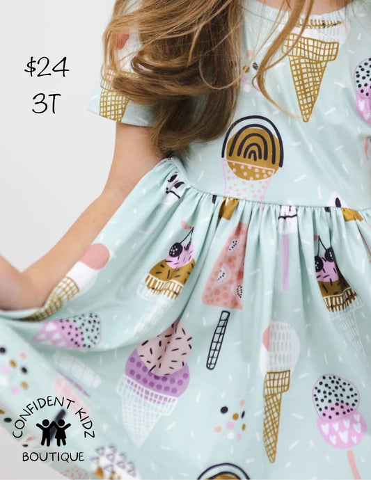 Ice Cream Twirl Dress