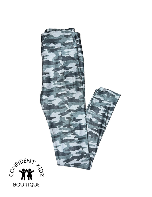 Camo Cloud Soft Yoga Band Legging