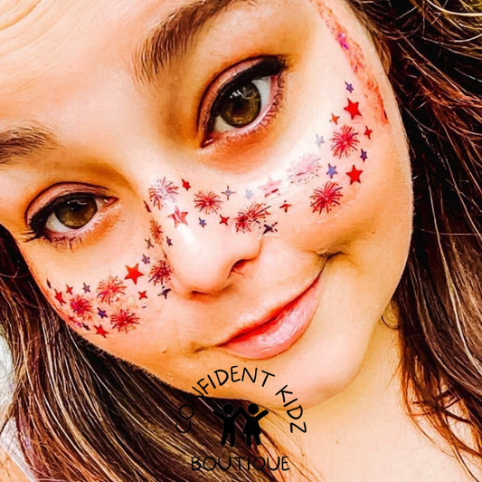 Freckle sports and cheer tattoos