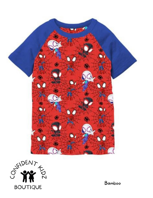 Spider and Friends Bamboo Shirt