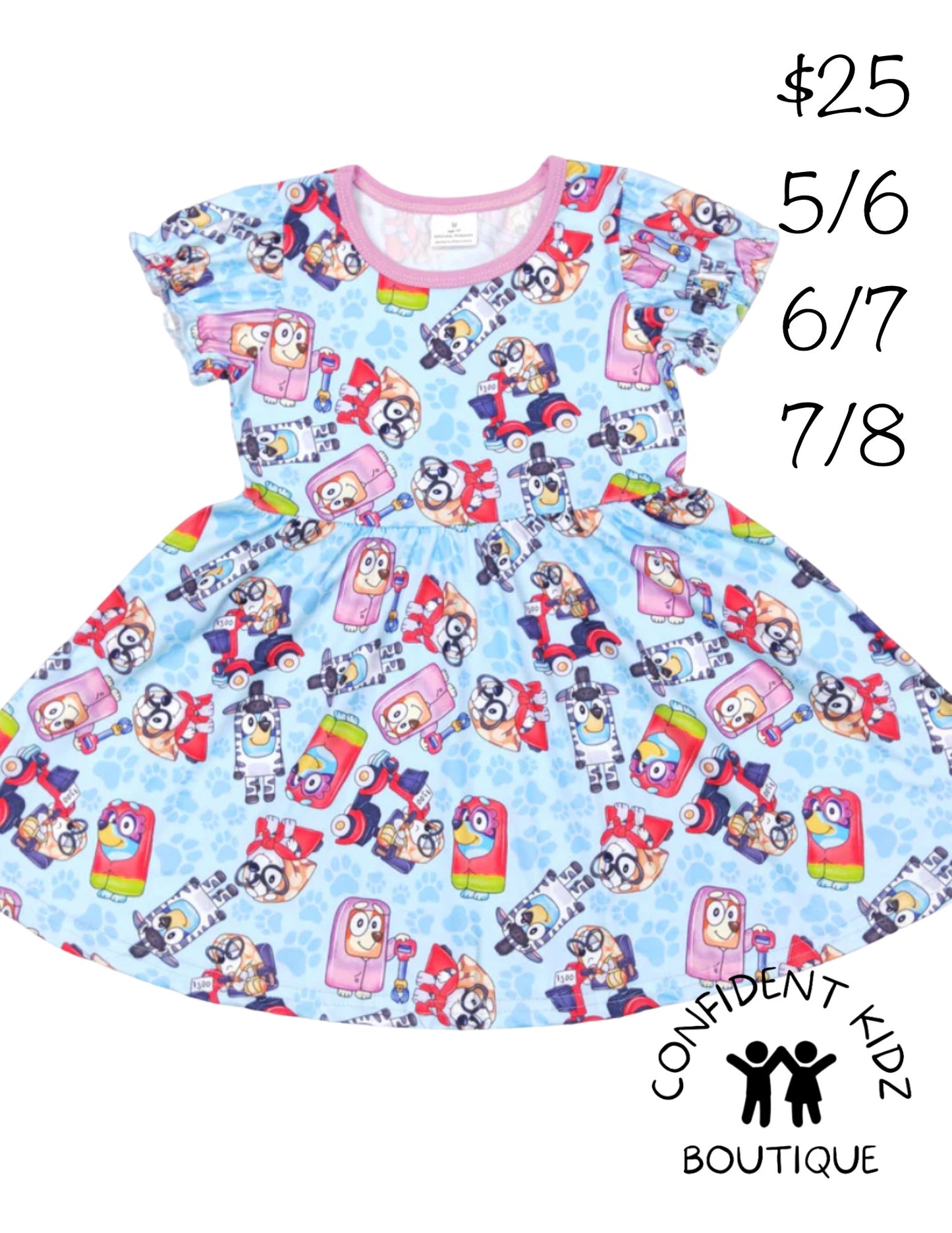 Granny pups  flutter dress