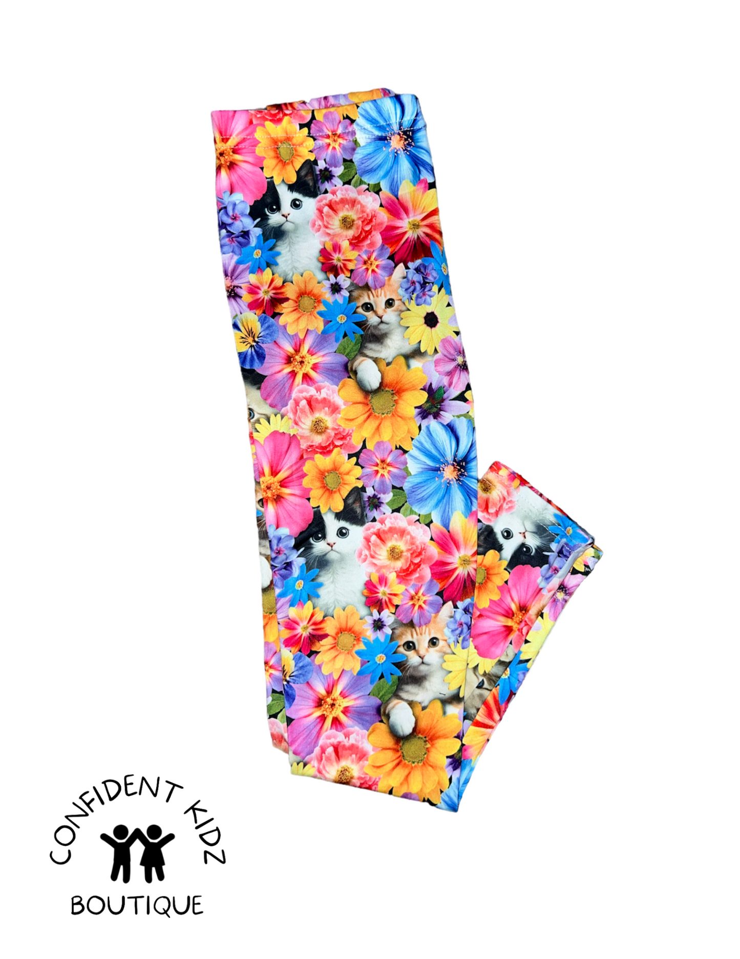 Kitty Blooms Leggings