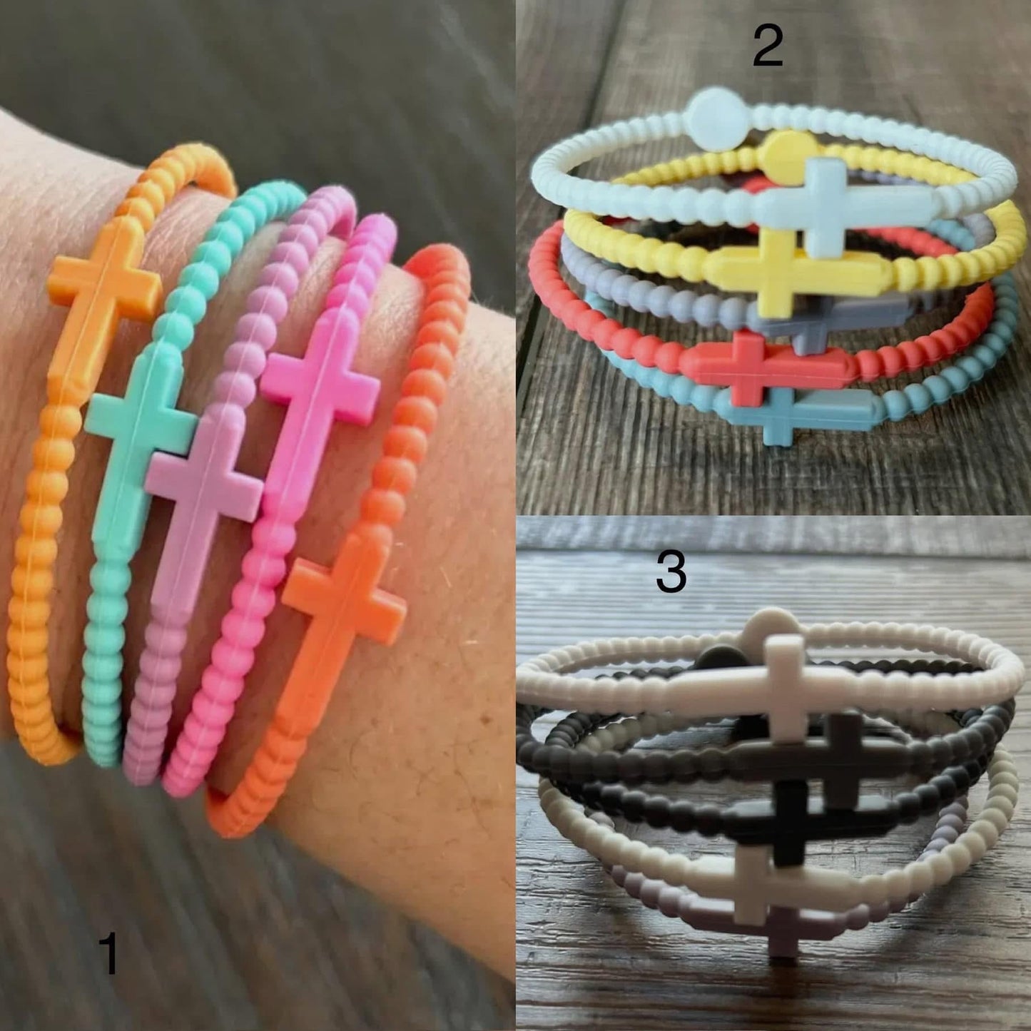 Cross bracelets