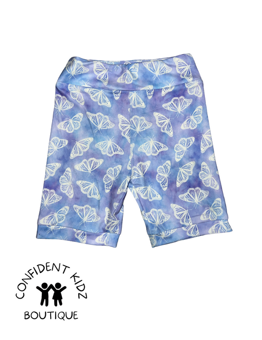 Butterfly Cloud Soft Yoga Band Shorts