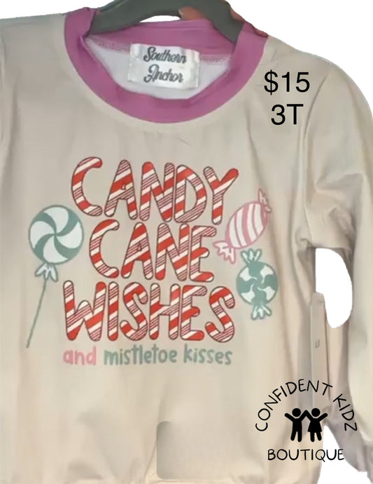 Candycane longsleeve shirt